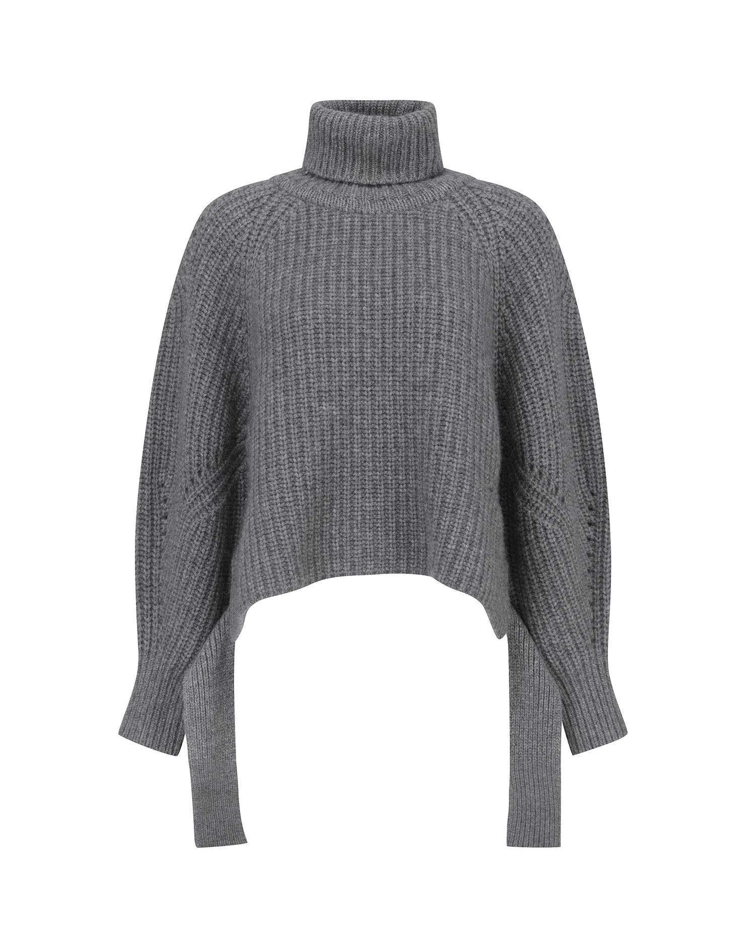 Heavyweight Belted Turtleneck