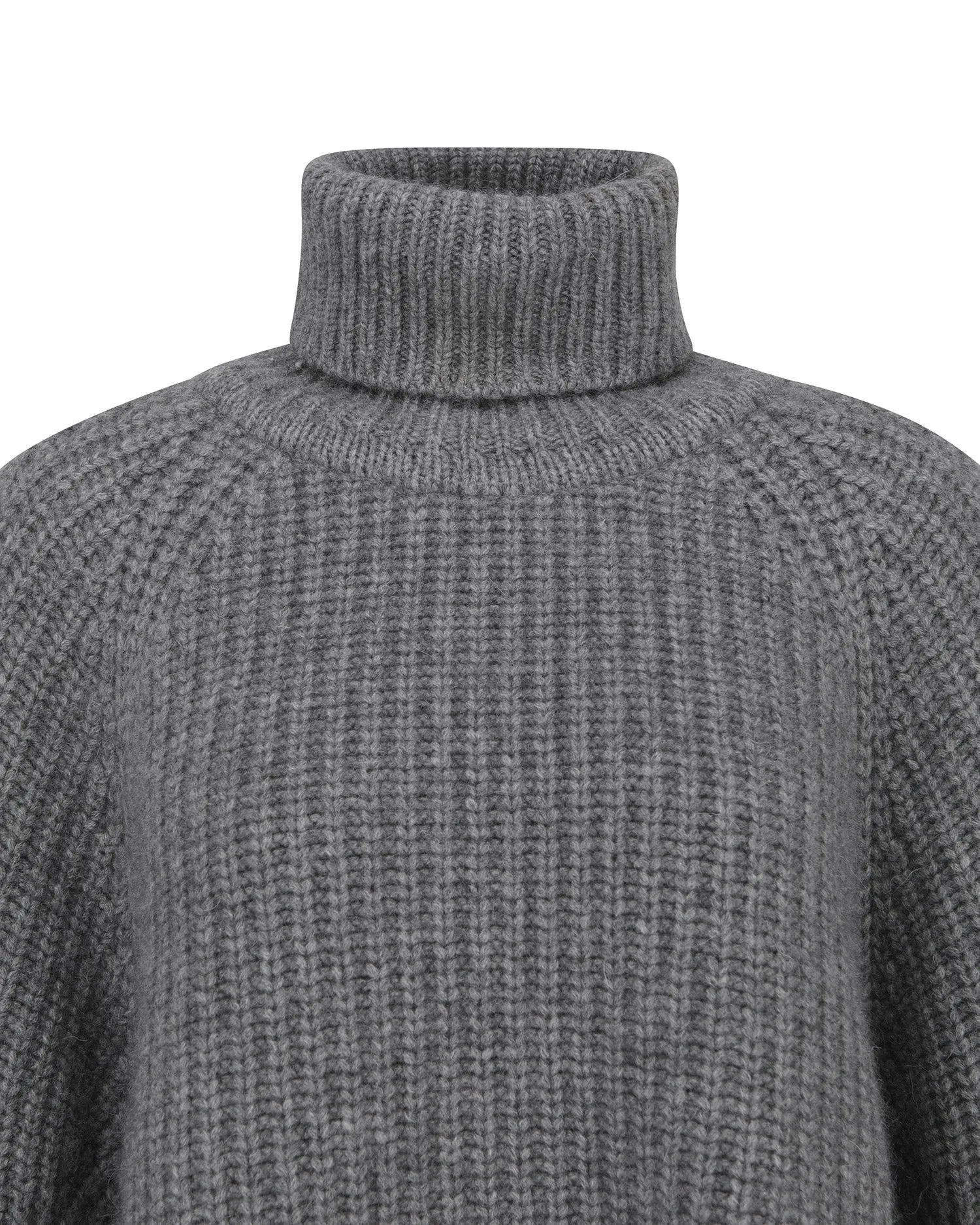 Heavyweight Belted Turtleneck