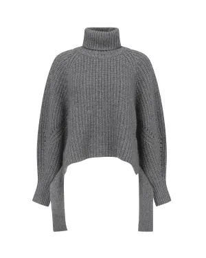 Heavyweight Belted Turtleneck
