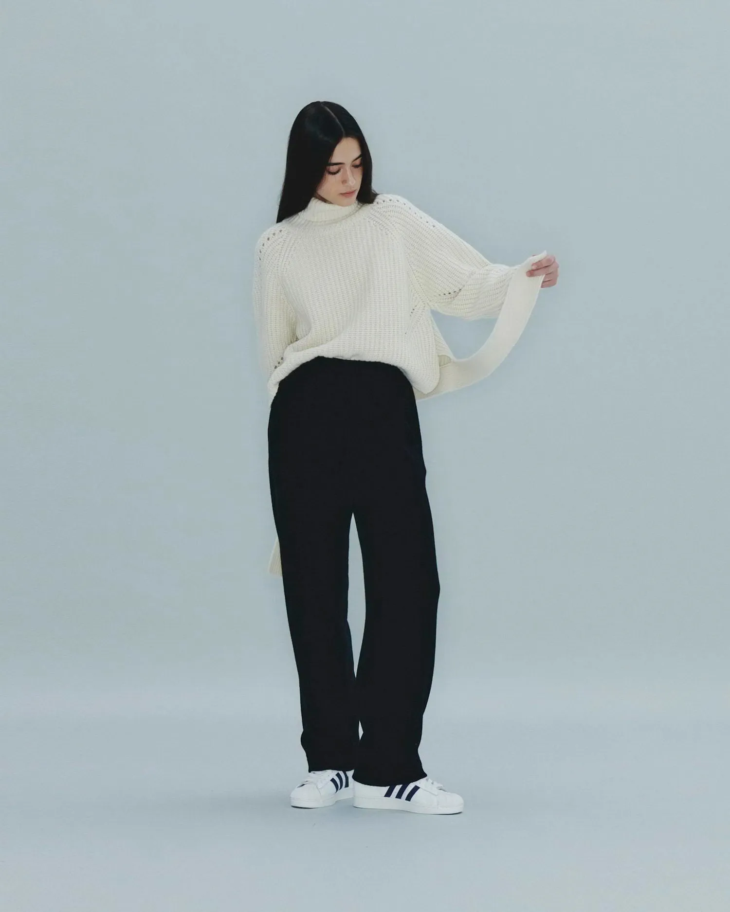 Heavyweight Belted Turtleneck