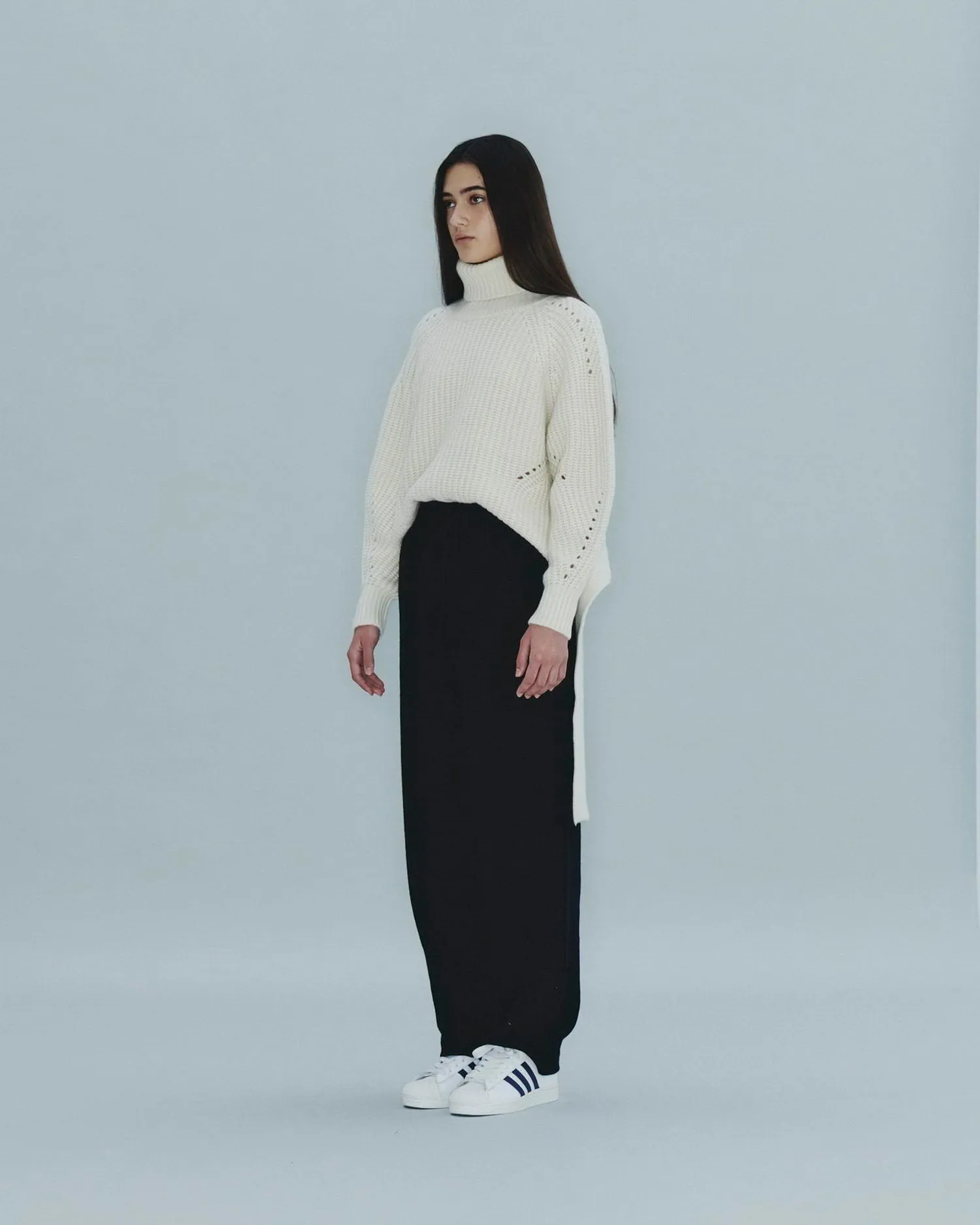 Heavyweight Belted Turtleneck