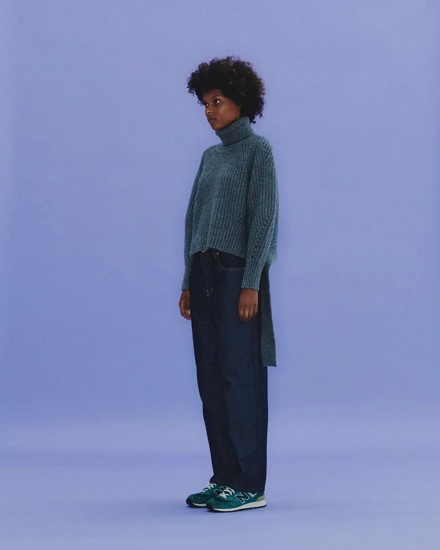 Heavyweight Belted Turtleneck