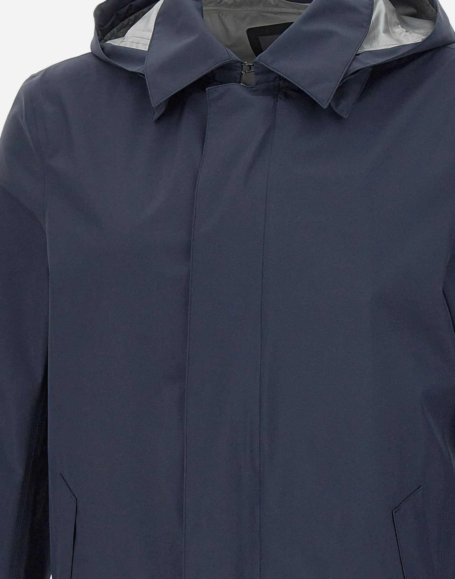 Herno funktionell garderob marinblå blue parka