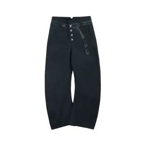High-Waisted Wide-Leg Pants