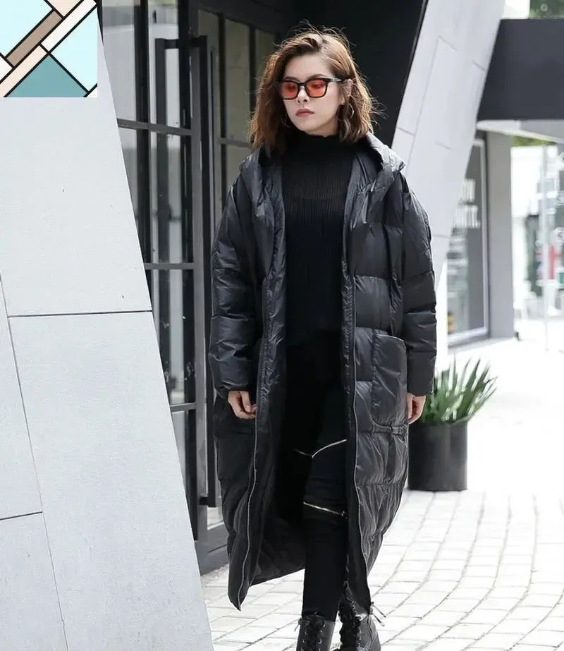 Hina Loose Hooded Parka by Marigold Shadows
