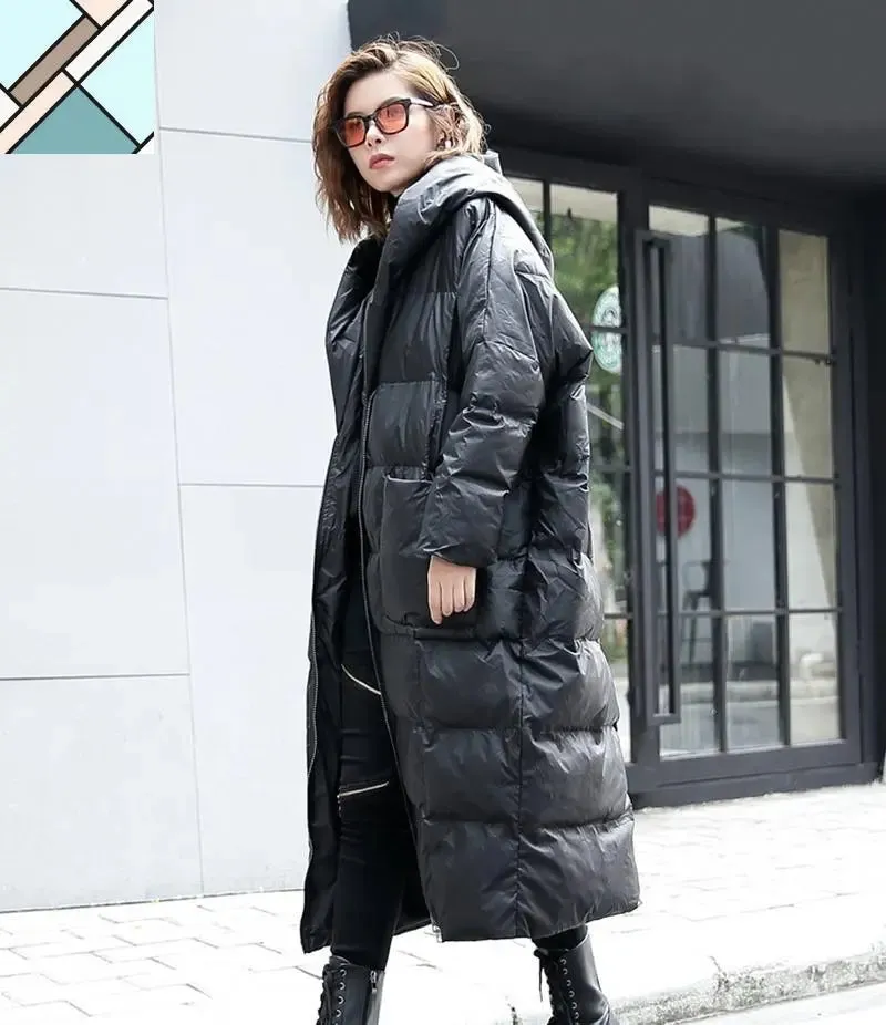 Hina Loose Hooded Parka by Marigold Shadows