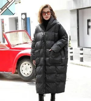 Hina Loose Hooded Parka by Marigold Shadows
