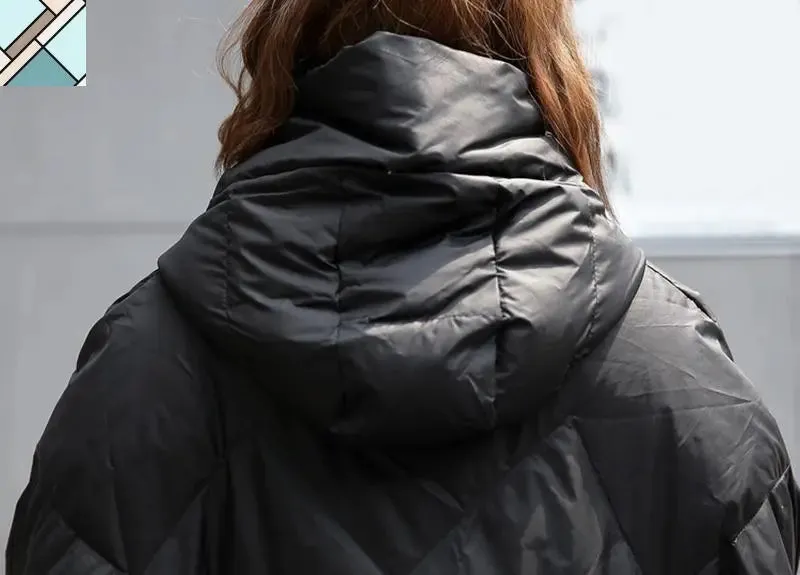 Hina Loose Hooded Parka by Marigold Shadows