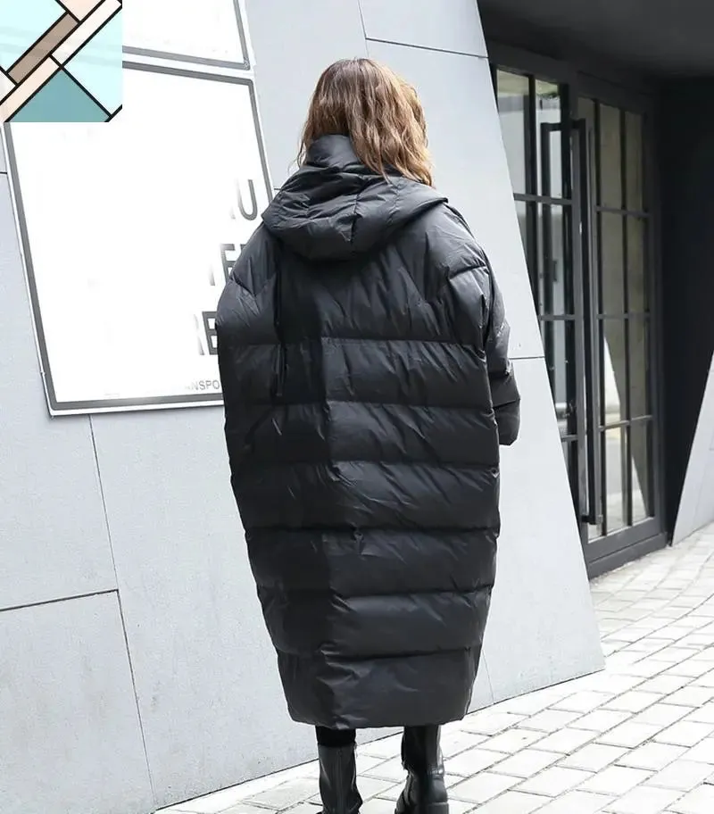 Hina Loose Hooded Parka by Marigold Shadows
