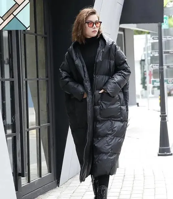 Hina Loose Hooded Parka by Marigold Shadows