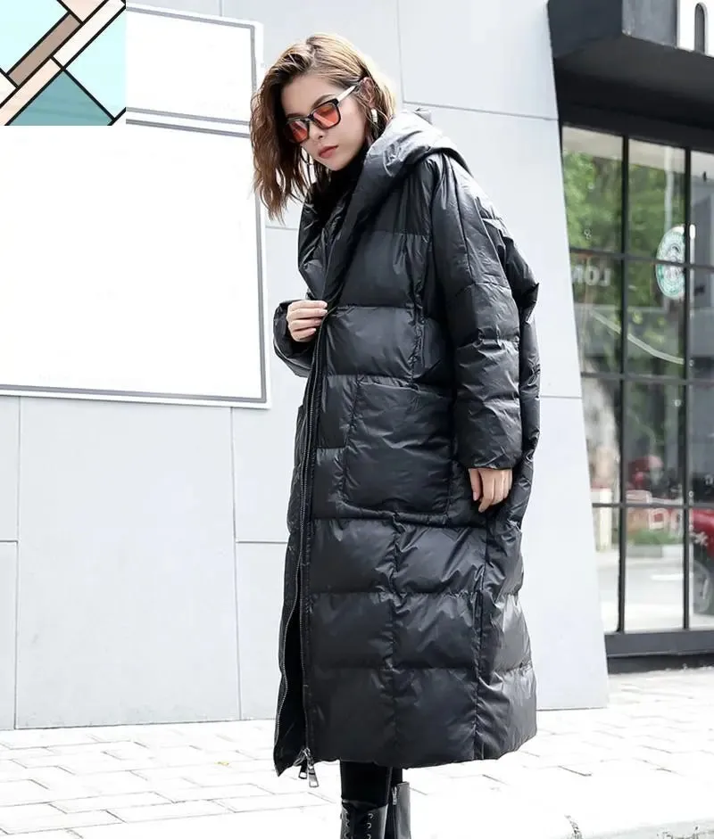 Hina Loose Hooded Parka by Marigold Shadows