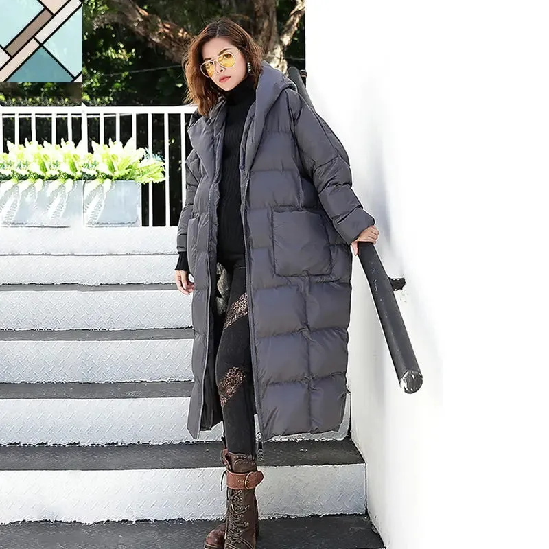 Hina Loose Hooded Parka by Marigold Shadows