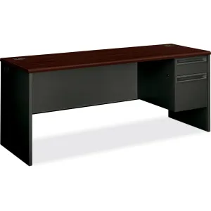 HON 38000 Series Right Pedestal Credenza - 2-Drawer