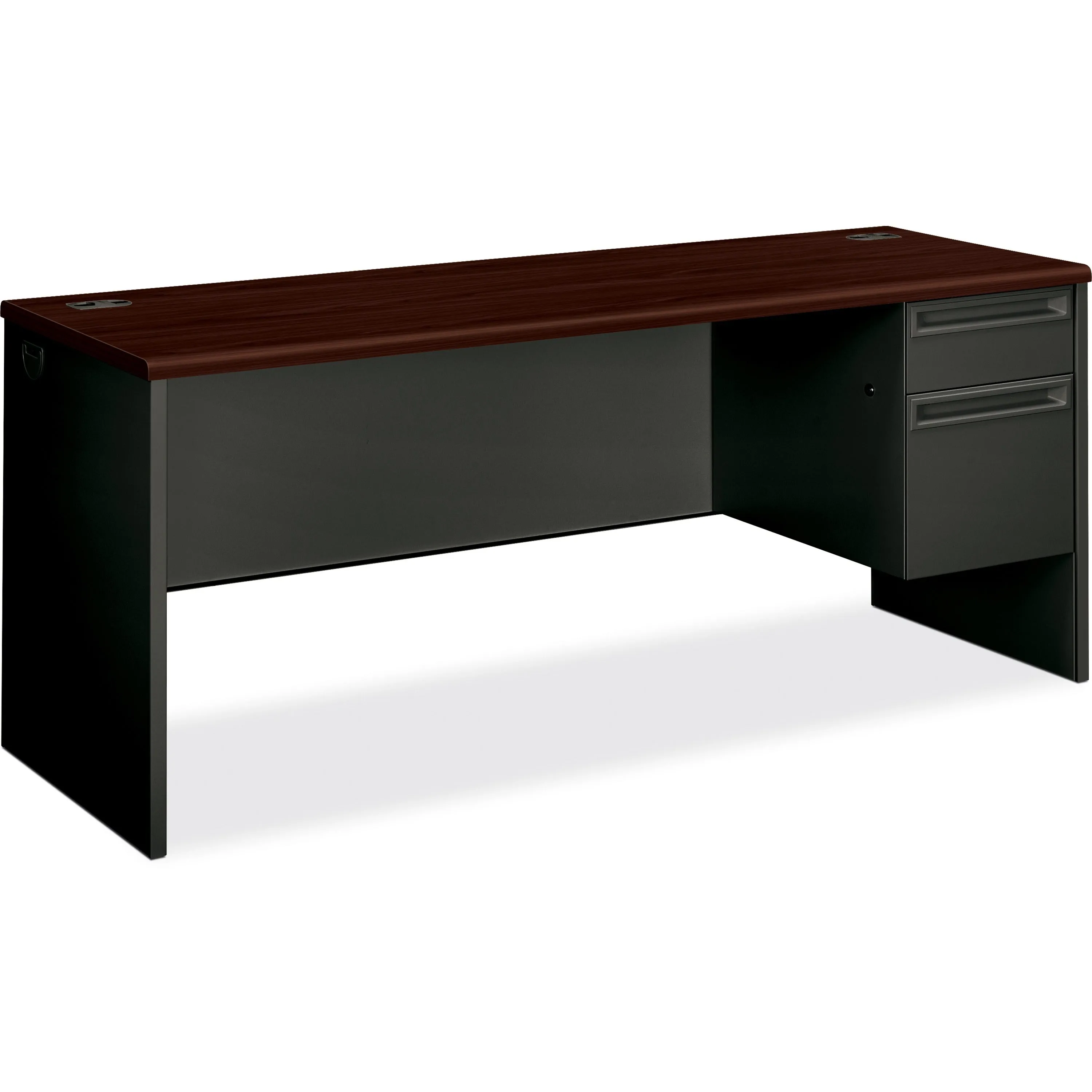 HON 38000 Series Right Pedestal Credenza - 2-Drawer