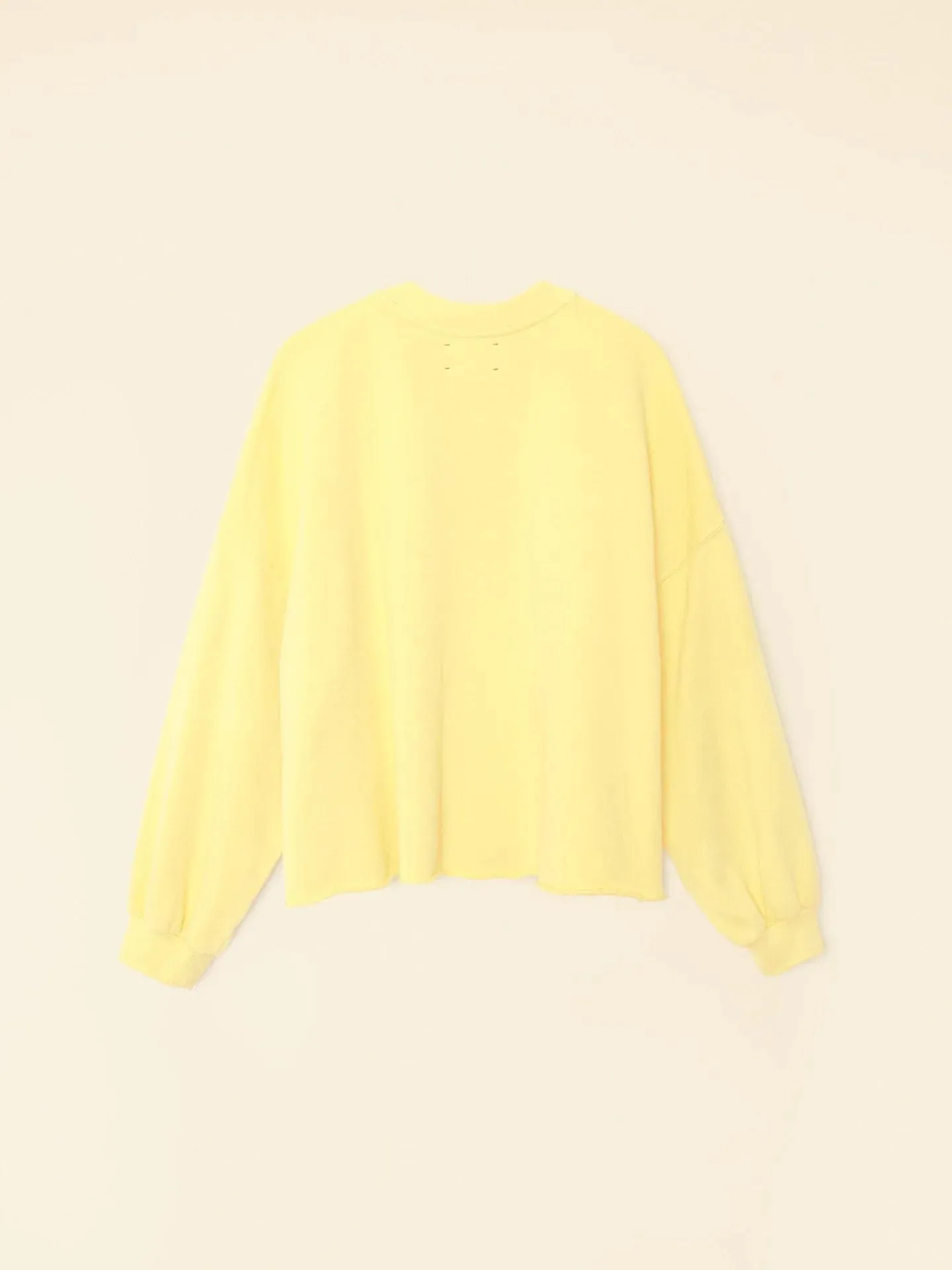 Honor Sweatshirt Canary Yellow