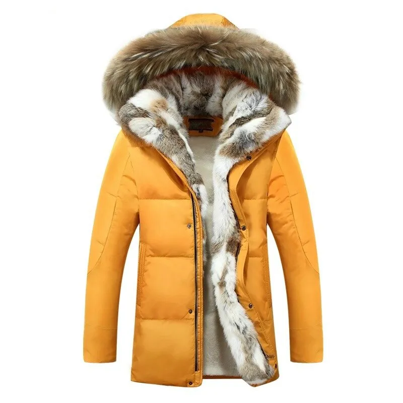 HOODED FUR PARKA
