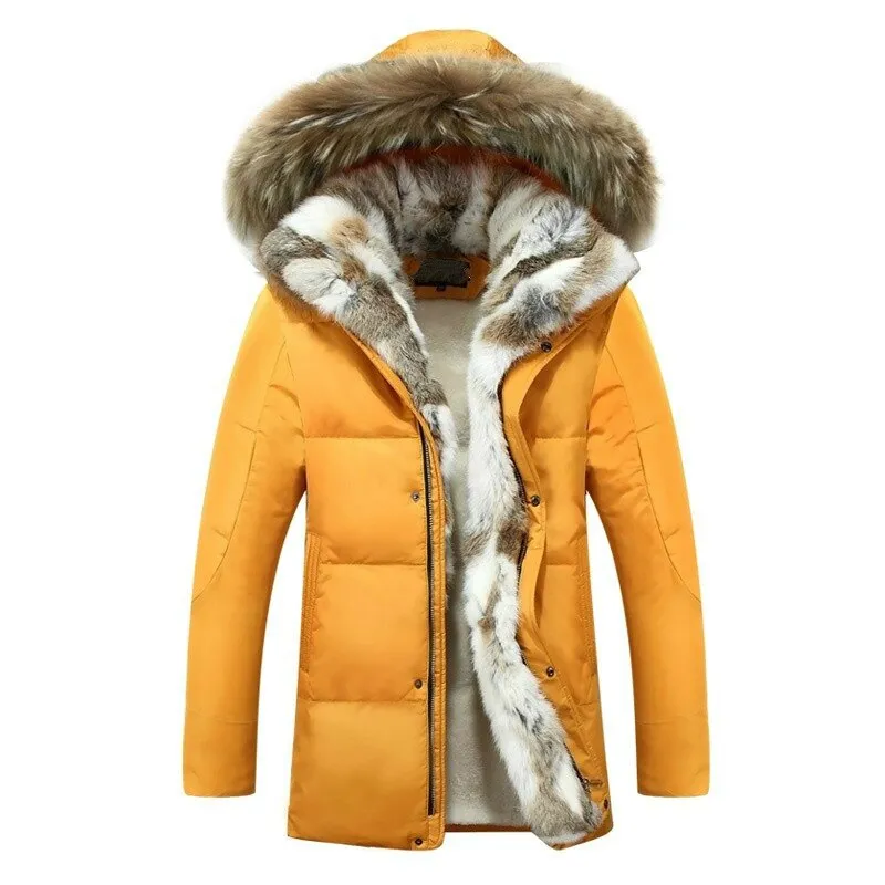 HOODED FUR PARKA