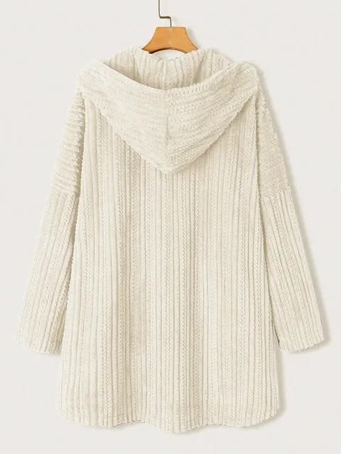 Hooded Jacket Coats For Women Sweater Parka