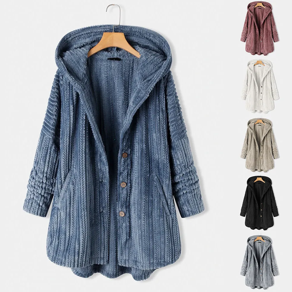 Hooded Jacket Coats For Women Sweater Parka