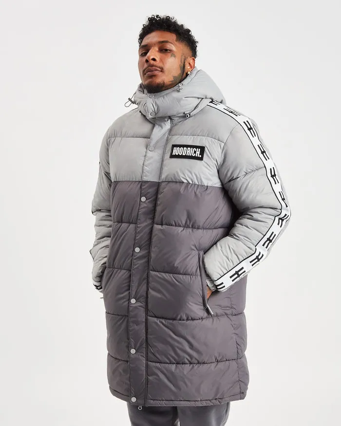 Hoodrich OG Curfew V2 Longline Coat Grey