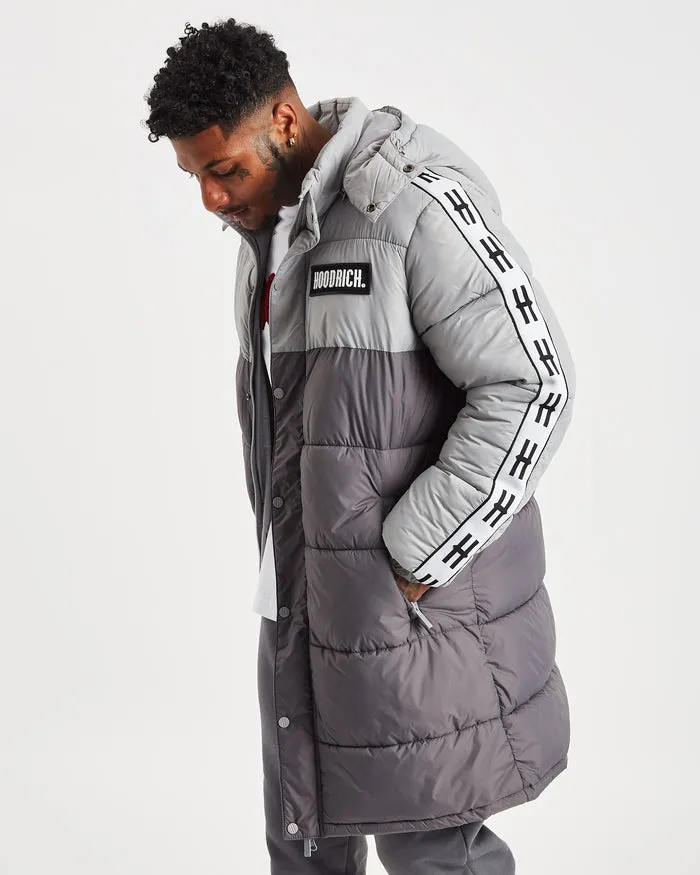 Hoodrich OG Curfew V2 Longline Coat Grey