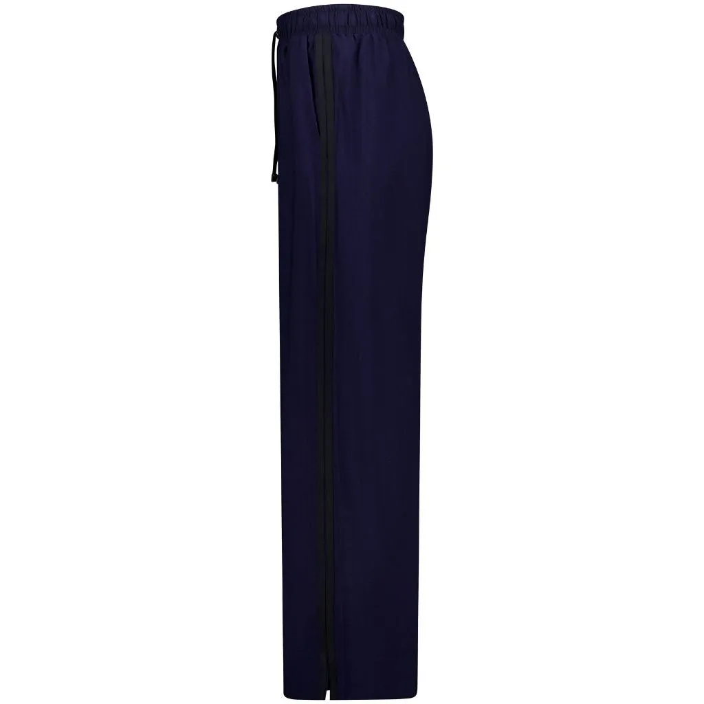 Indiana Wide Leg Pants Navy with Black