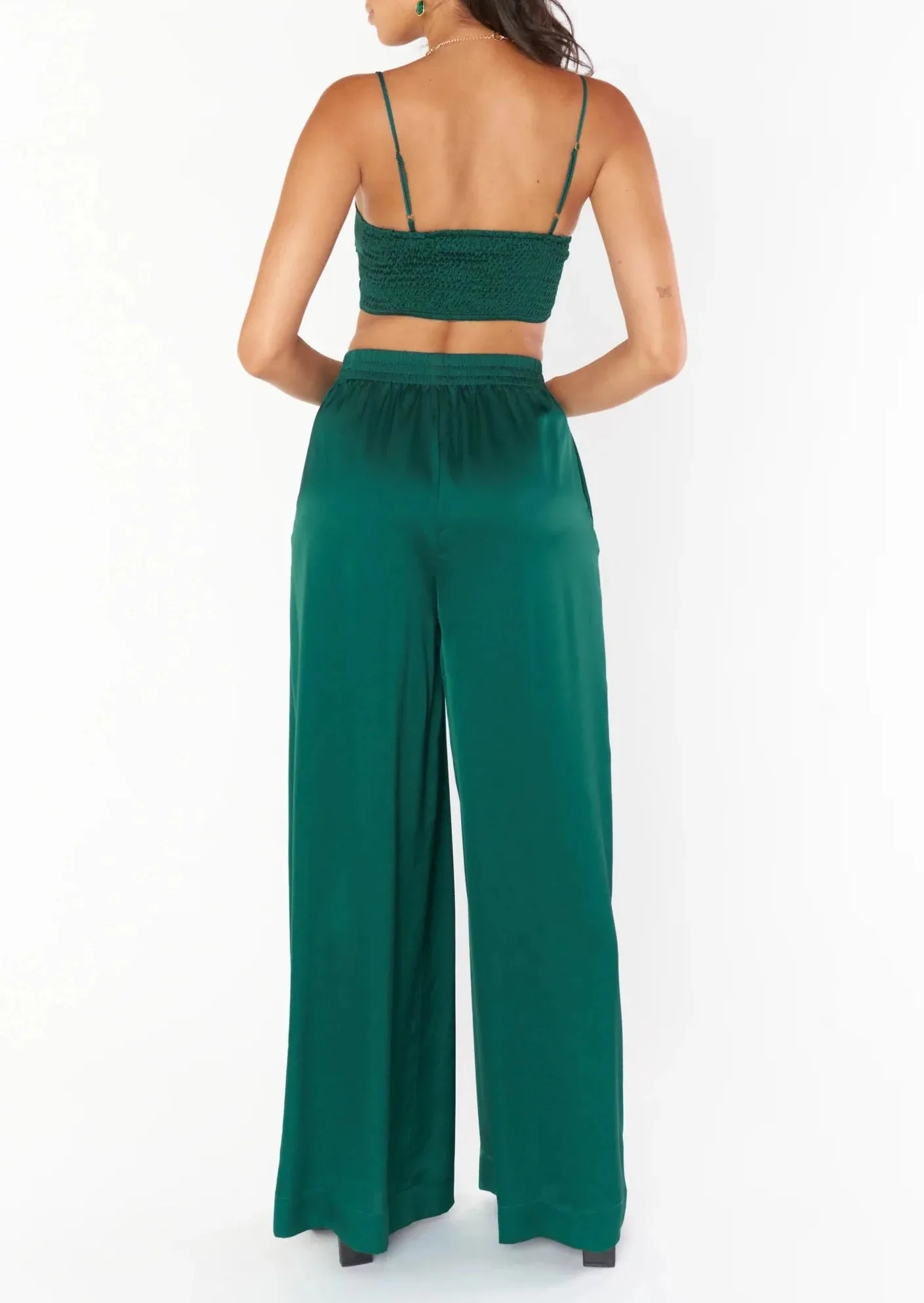 Irwin Pants | Emerald Luxe
