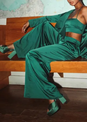 Irwin Pants | Emerald Luxe