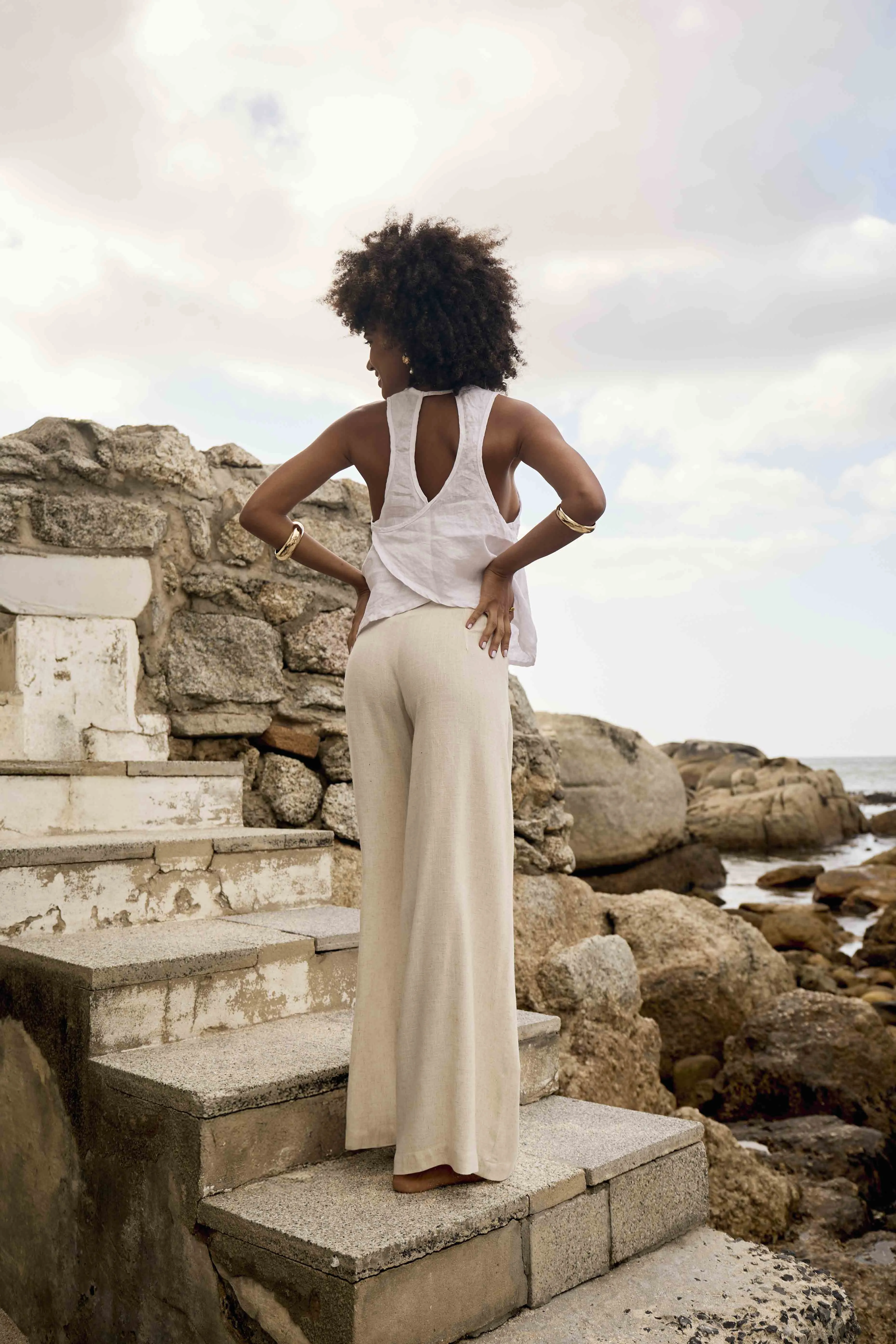 Island Pants | Natural