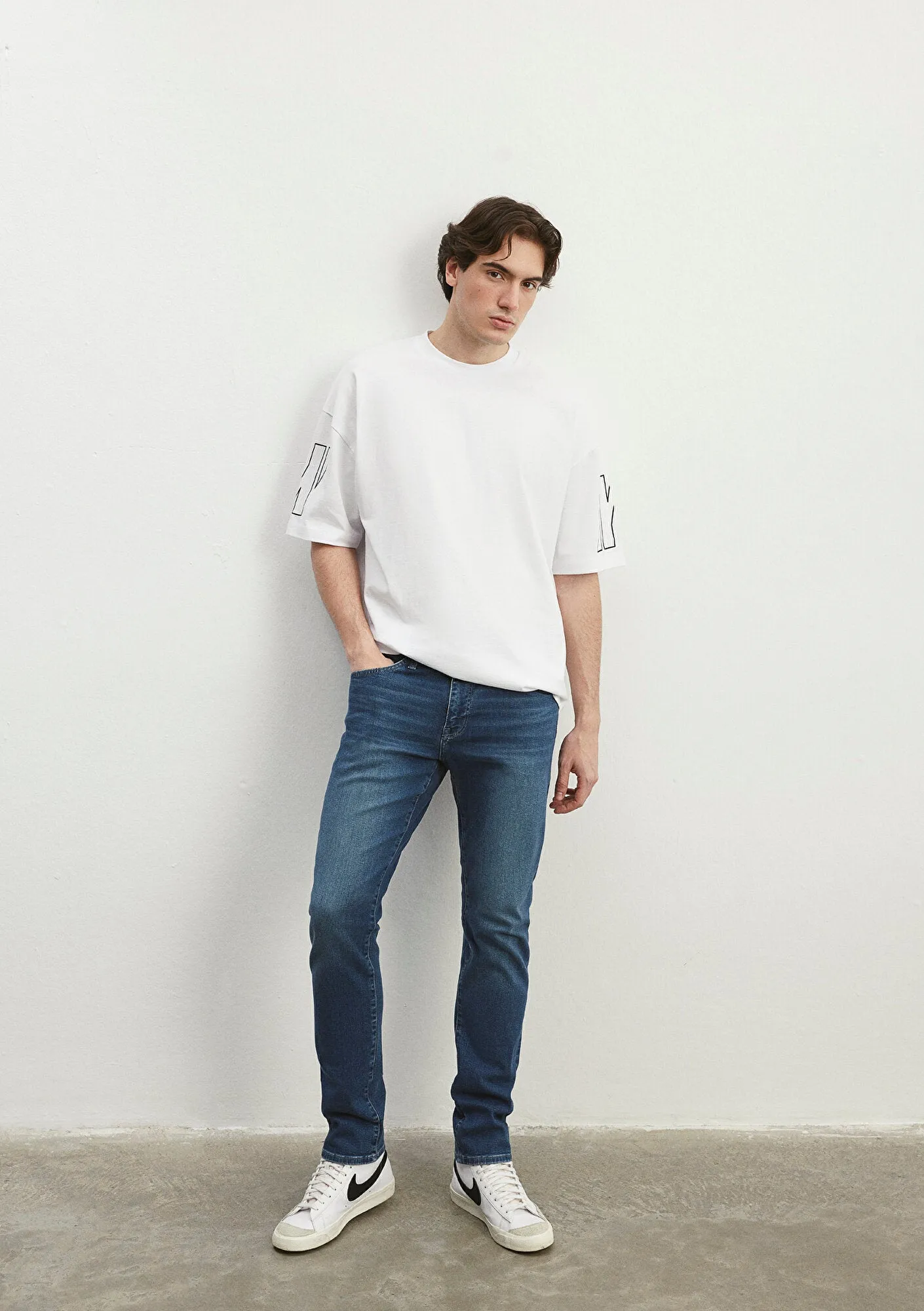 Jake Vintage Shaded Mavi Pro Jean Pants