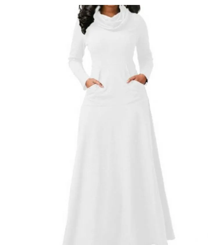 Janna™ | Autumn-Winter Kangaroo Pocket Casual Sweater Dress