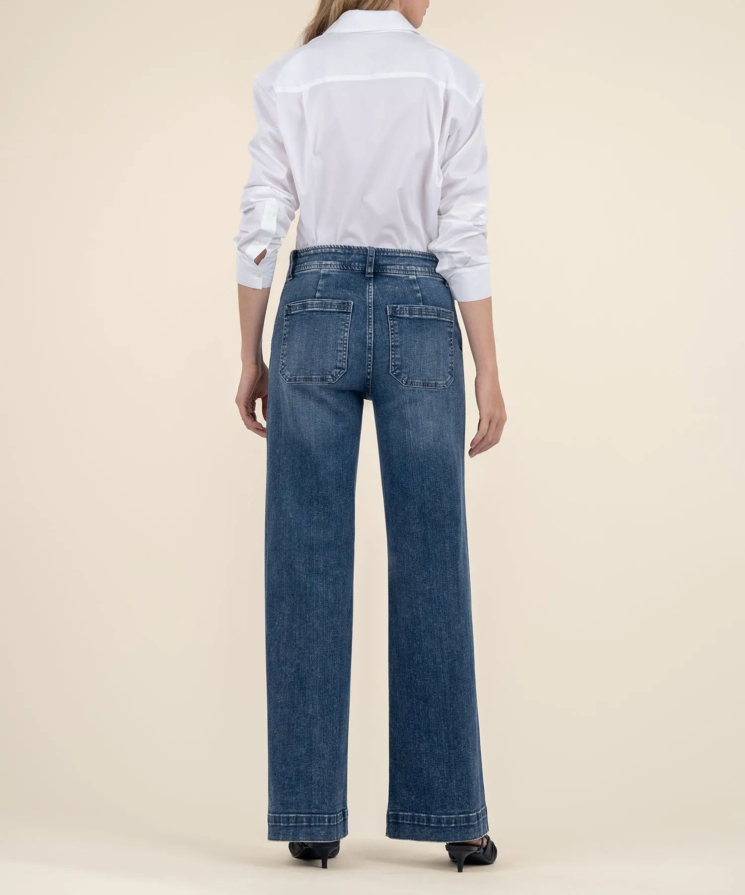 Jean High Rise Wide Leg