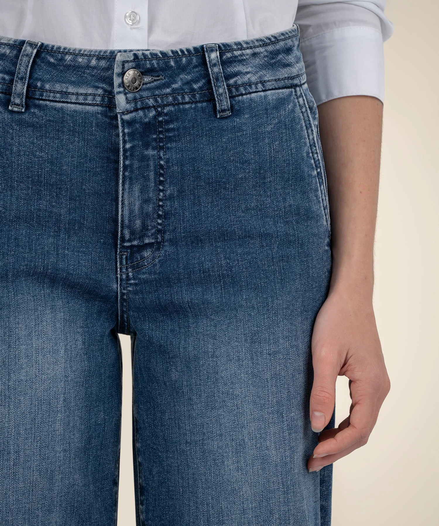 Jean High Rise Wide Leg