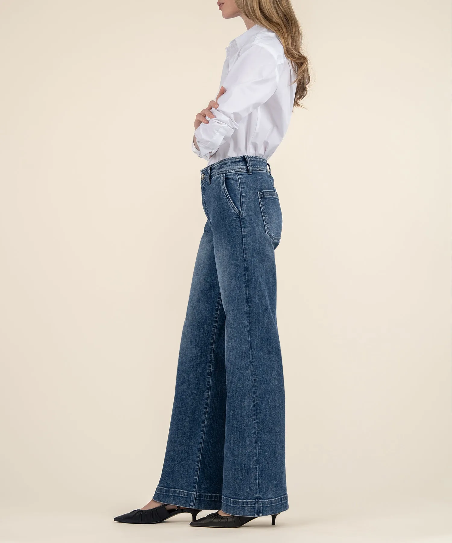 Jean High Rise Wide Leg