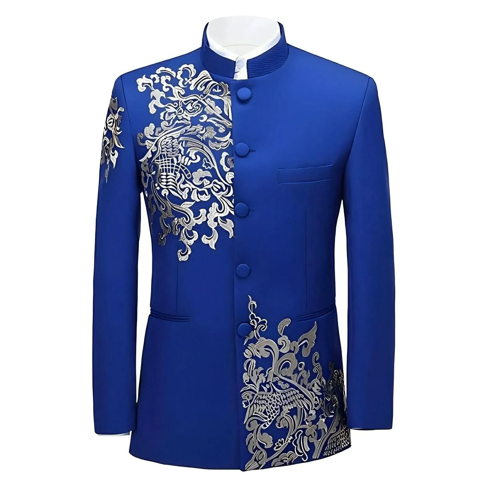 Jessop High-Collar Blazer