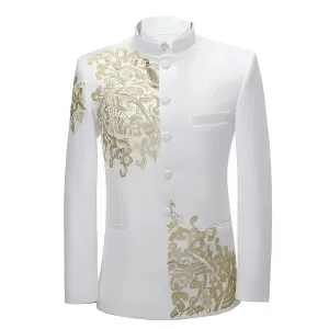 Jessop High-Collar Blazer