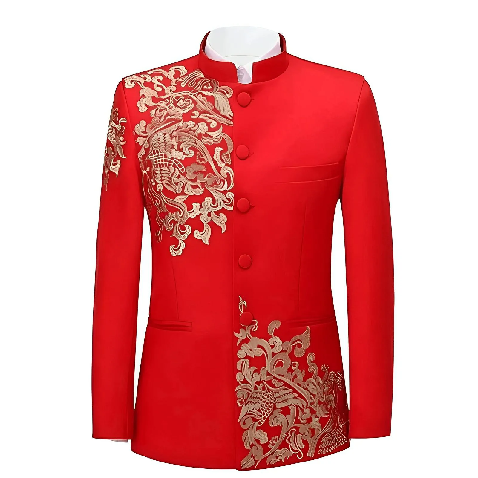Jessop High-Collar Blazer