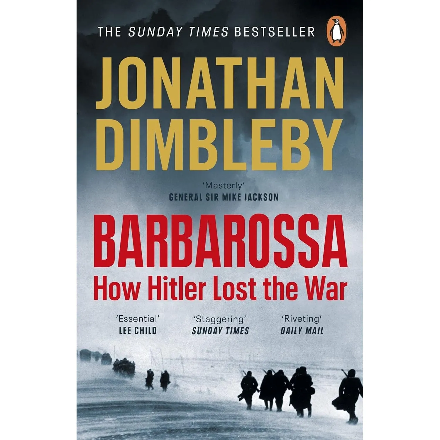 Jonathan Dimbleby Collection 3 Books Set (The Battle of the Atlantic, Barbarossa How Hitler Lost the War & Endgame 1944)