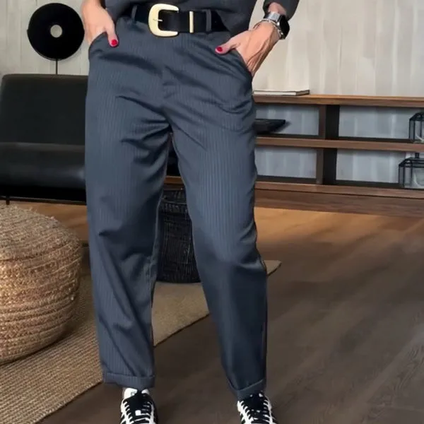 Jovi | STRIPED SUIT PANTS