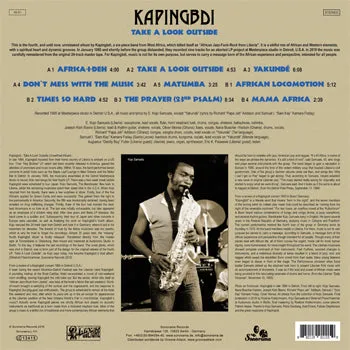 Kapingbdi ‎– Take A Look Outside  [IMPORT] – New LP