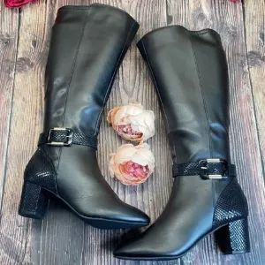 Karen Scott Black Manmade Isabell Boots 7