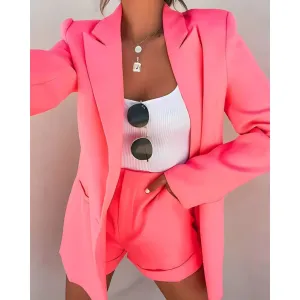 Karen® | Women's blazer set, blazer with shorts