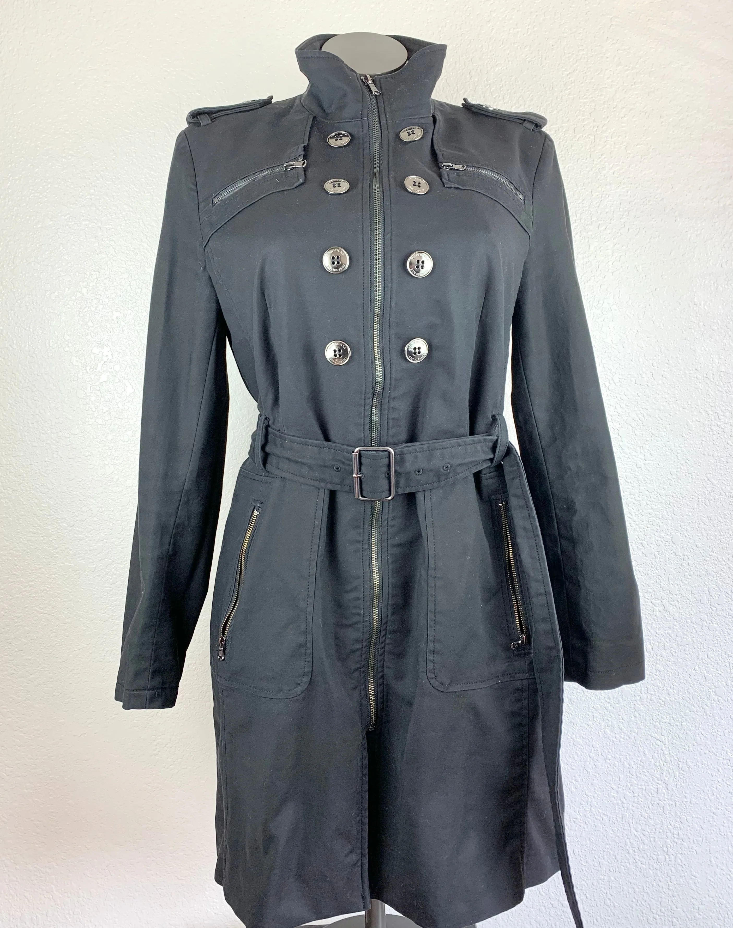 Kenneth Cole Military Jacket size L