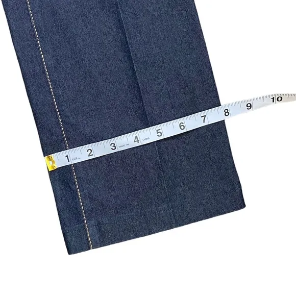 KENZO High Waist Straight Leg Jean 38 US 27