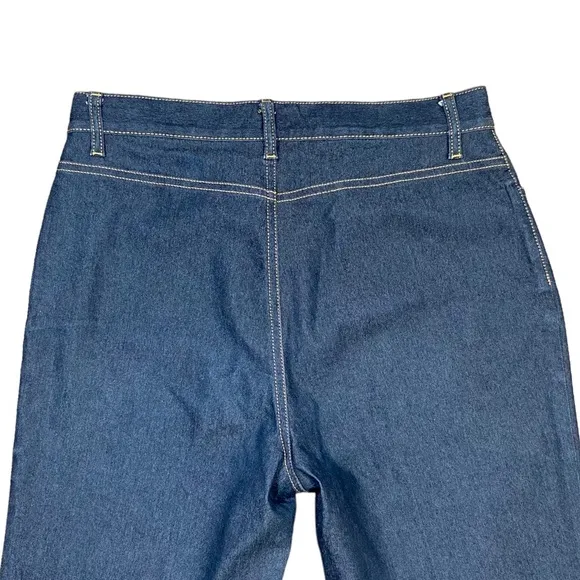 KENZO High Waist Straight Leg Jean 38 US 27