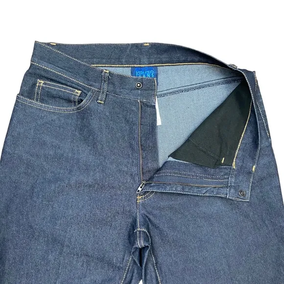 KENZO High Waist Straight Leg Jean 38 US 27