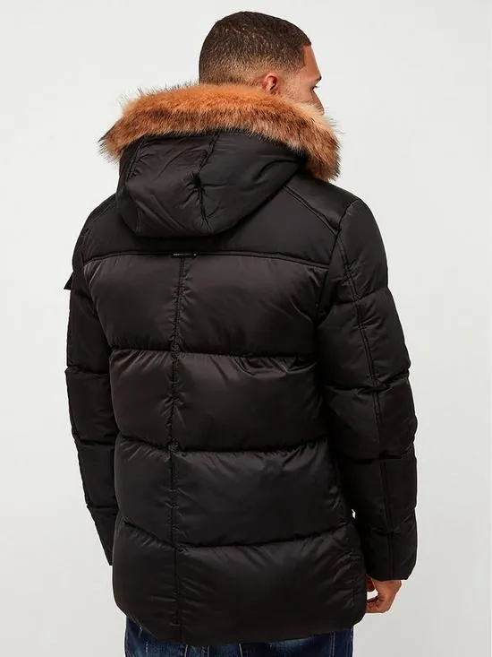 Kings Will Dream Elway Padded Parka Black