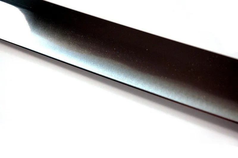 Korean L6 steel jingum (antiqued Vine II fittings, spare scabbard)