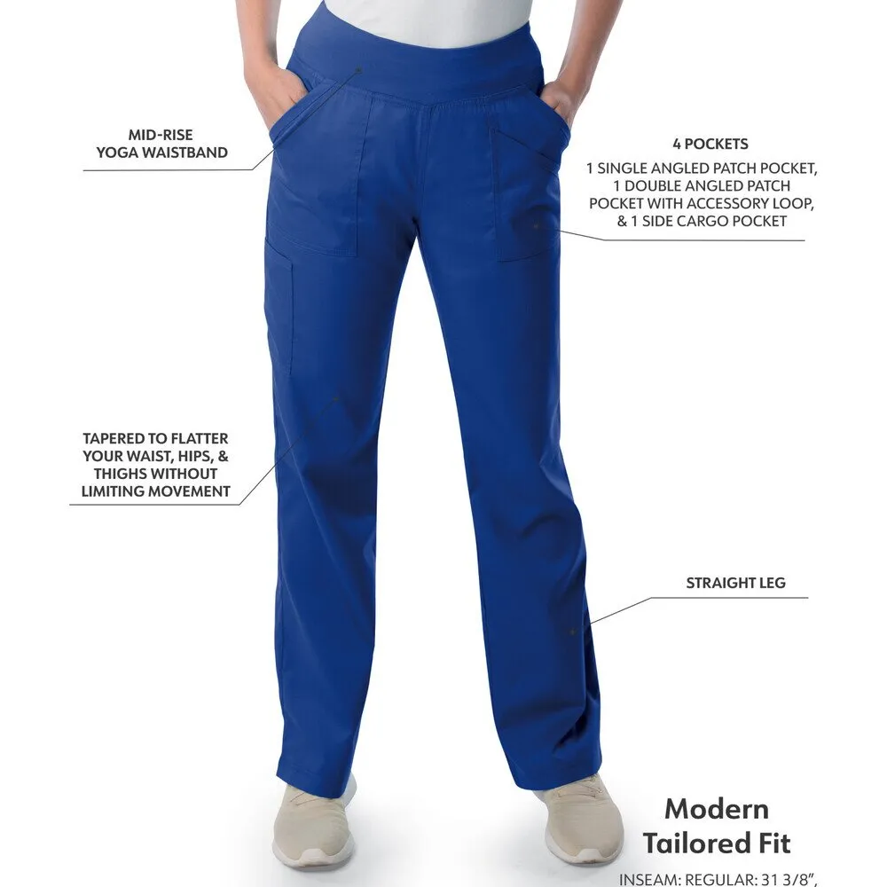 Landau Proflex Women's Straight-Leg Yoga Pants   4 Pockets - GALAXY / Sizes XXS - 5XL