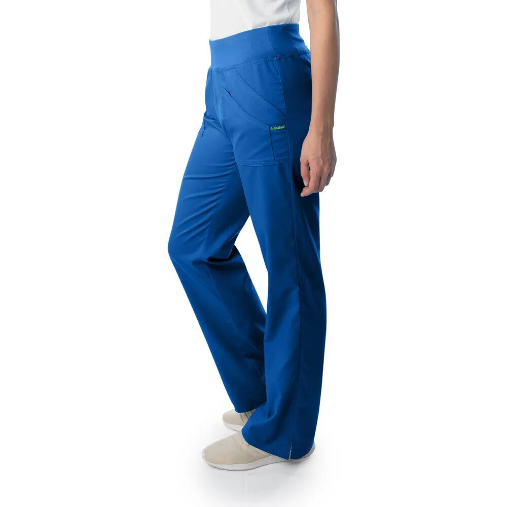 Landau Proflex Women's Straight-Leg Yoga Pants   4 Pockets - GALAXY / Sizes XXS - 5XL